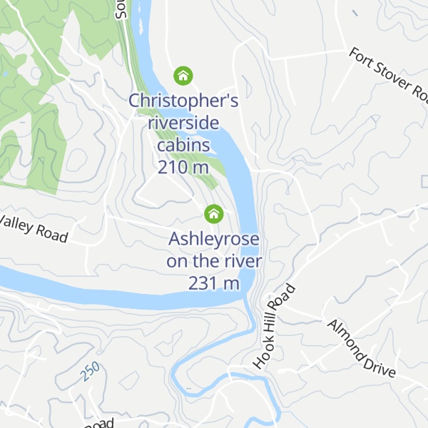 Map of Ashleyrose on the river