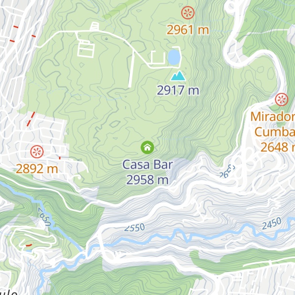 Map of Casa Bar