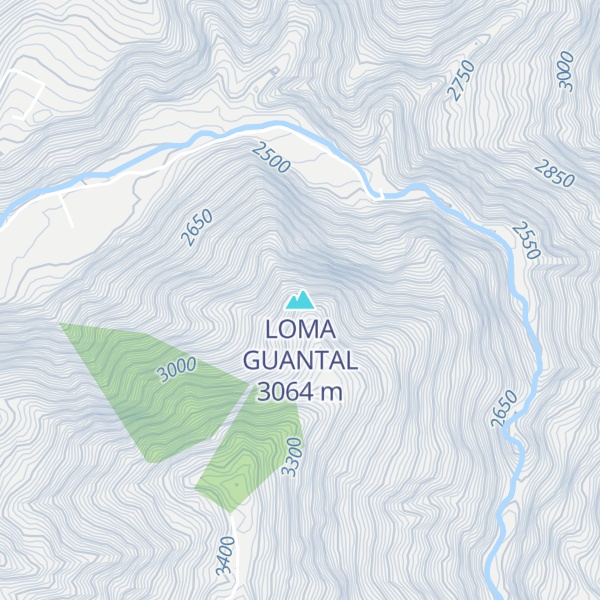 Map of LOMA GUANTAL