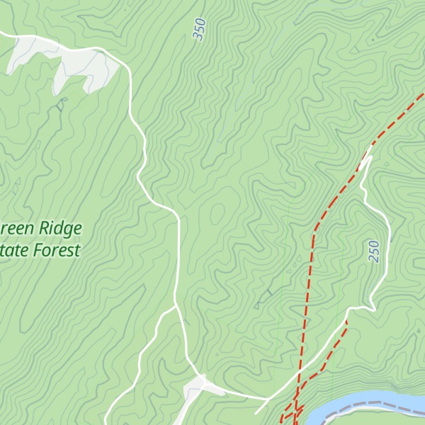 Map of Sorrell Ridge