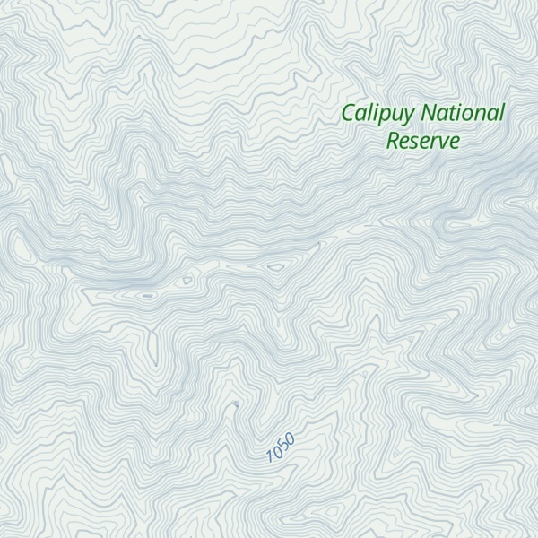 Map of Cerro las Pintadas