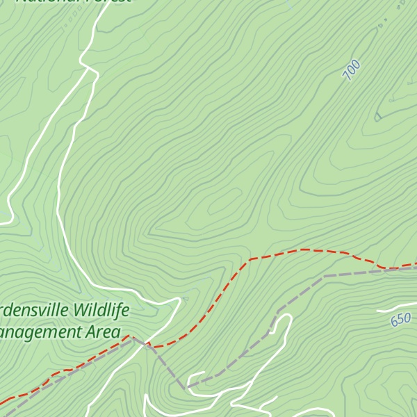 Map of Spring Mountain