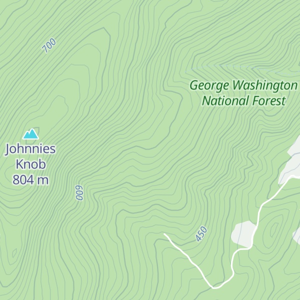 Map of Tarkiln Ridge