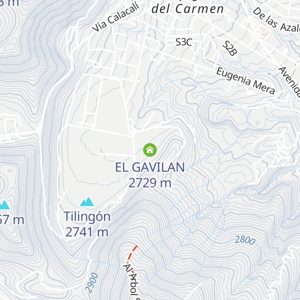 Map of EL GAVILAN