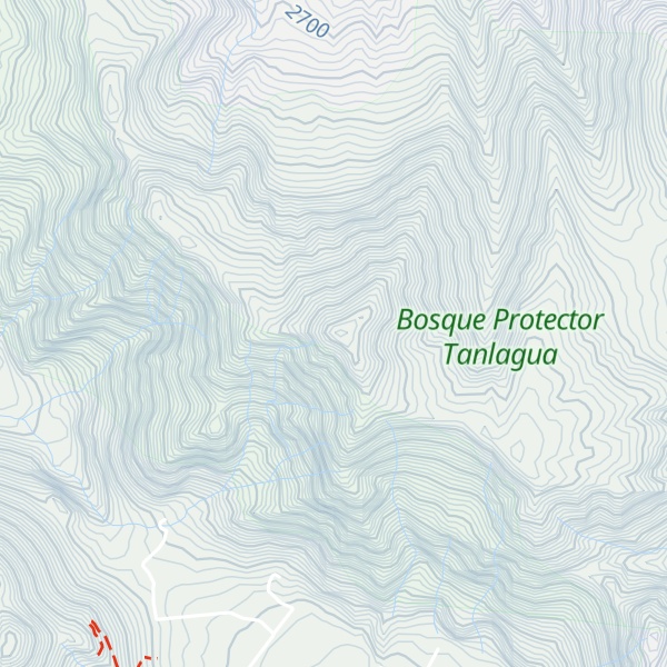 Map of Cerro Will