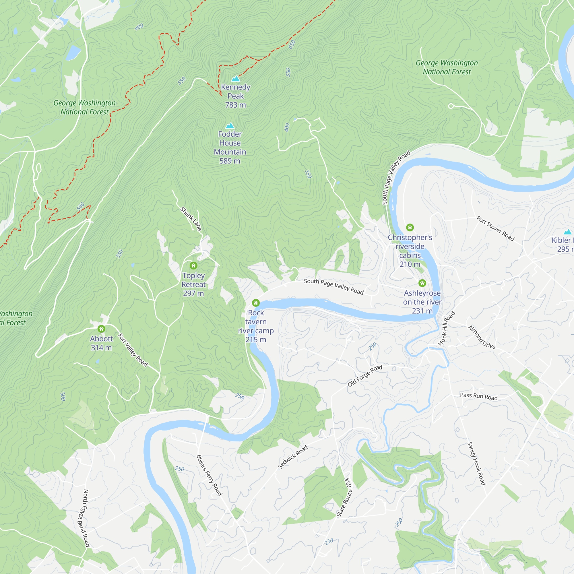 Hook, line and sinker map