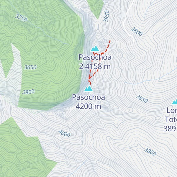 Map of Pasochoa