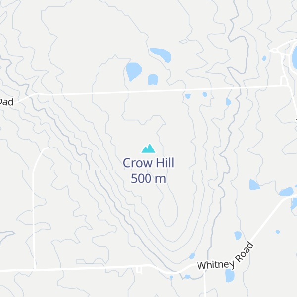 Map of Crow Hill