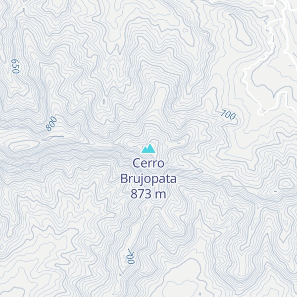 Map of Cerro Brujopata