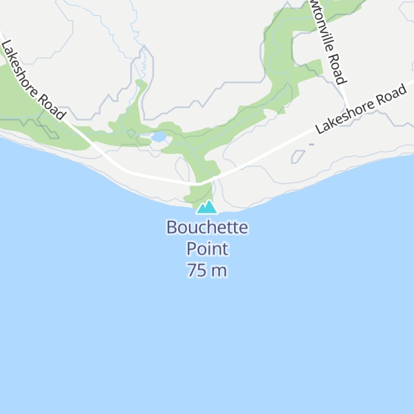 Map of Bouchette Point
