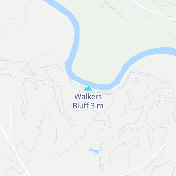 Map of Walkers Bluff