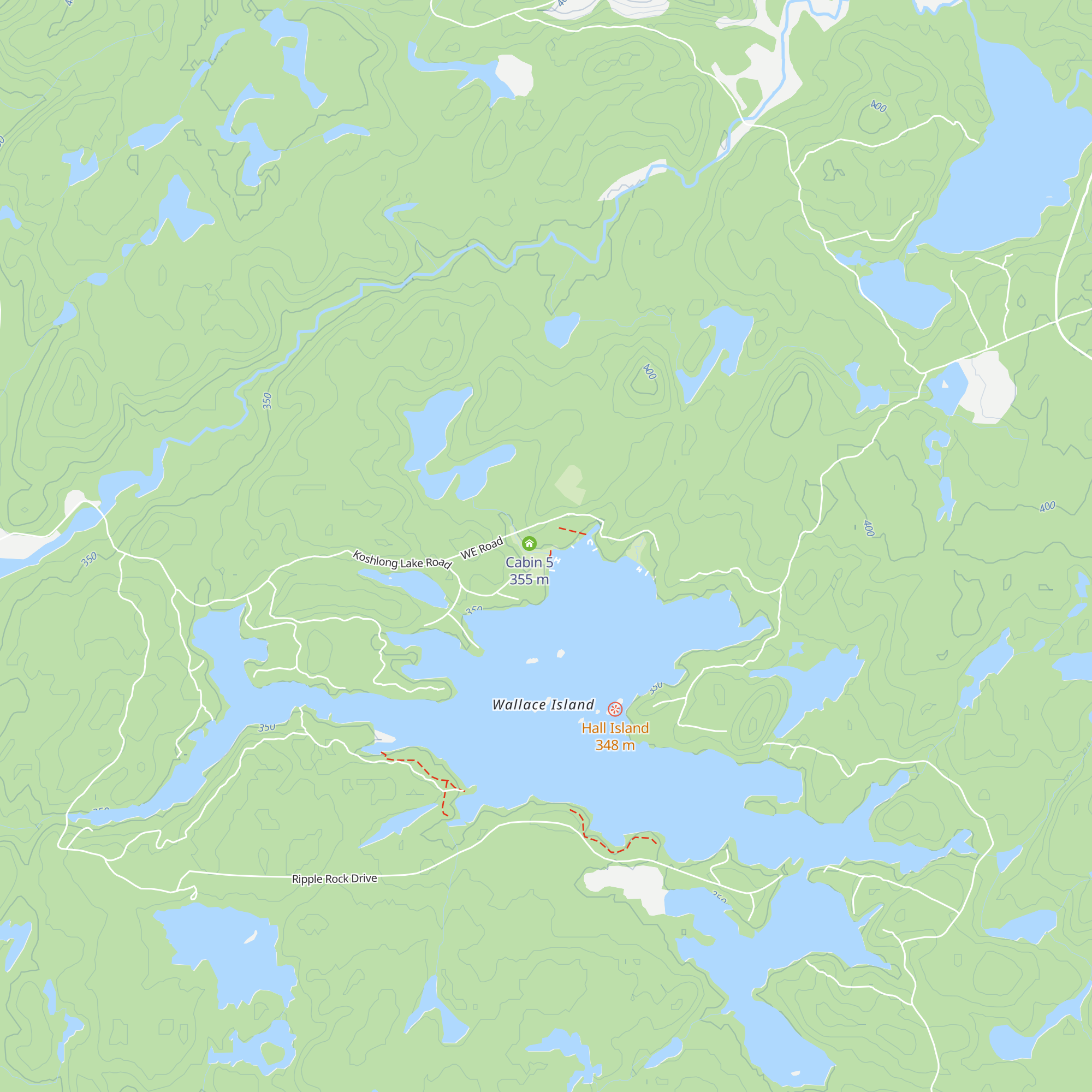 Cabin 2 map