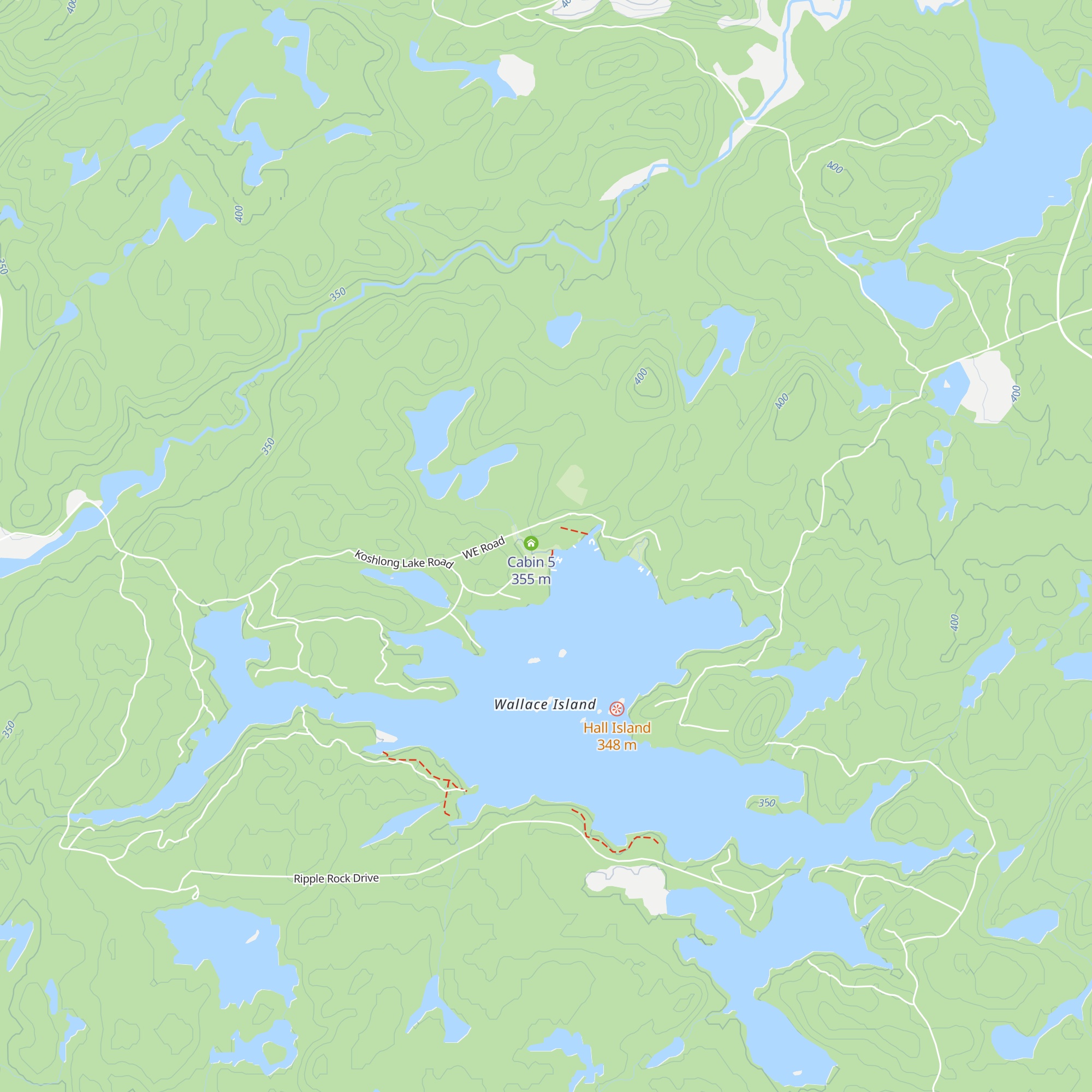 Cabin 3 map