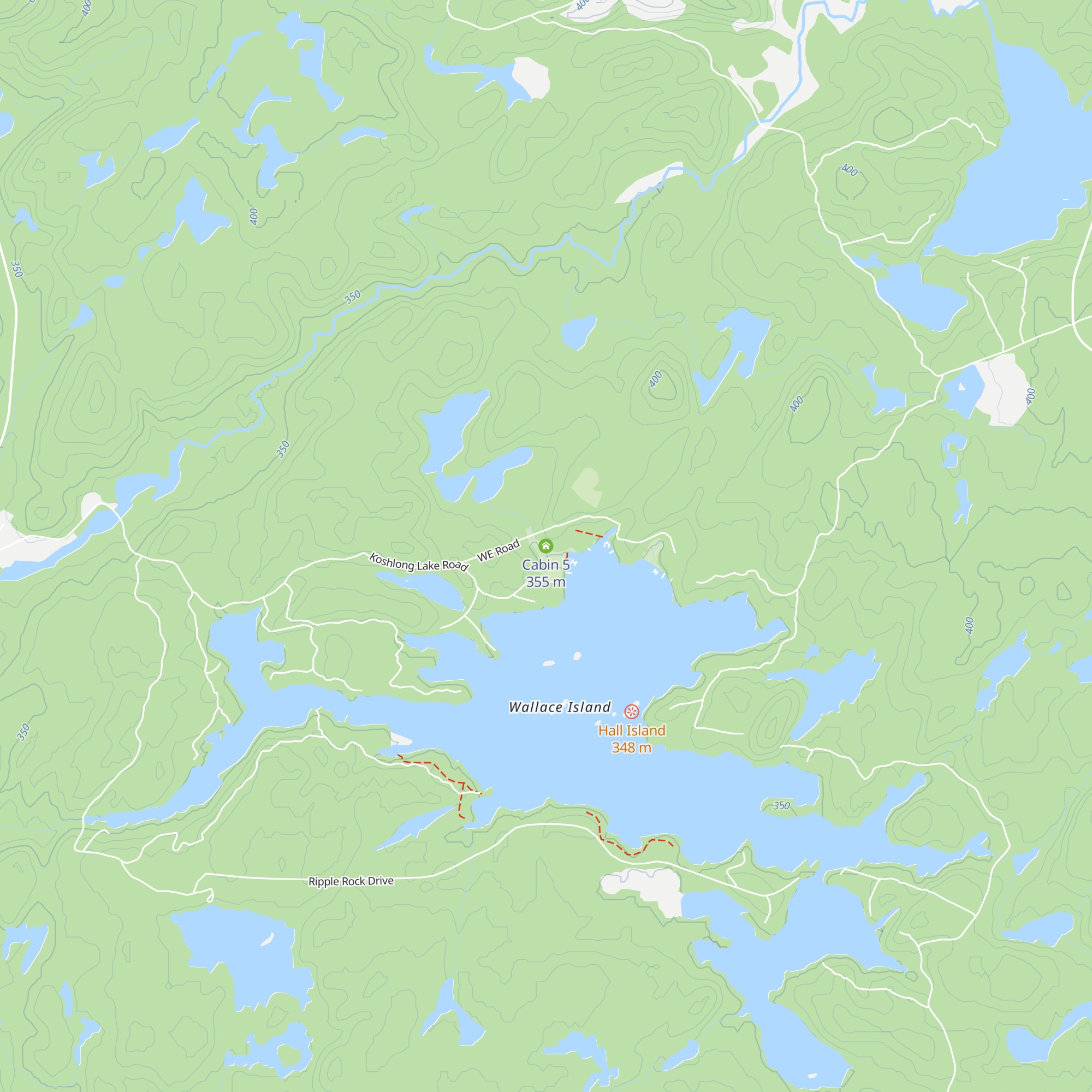Cabin 5 map