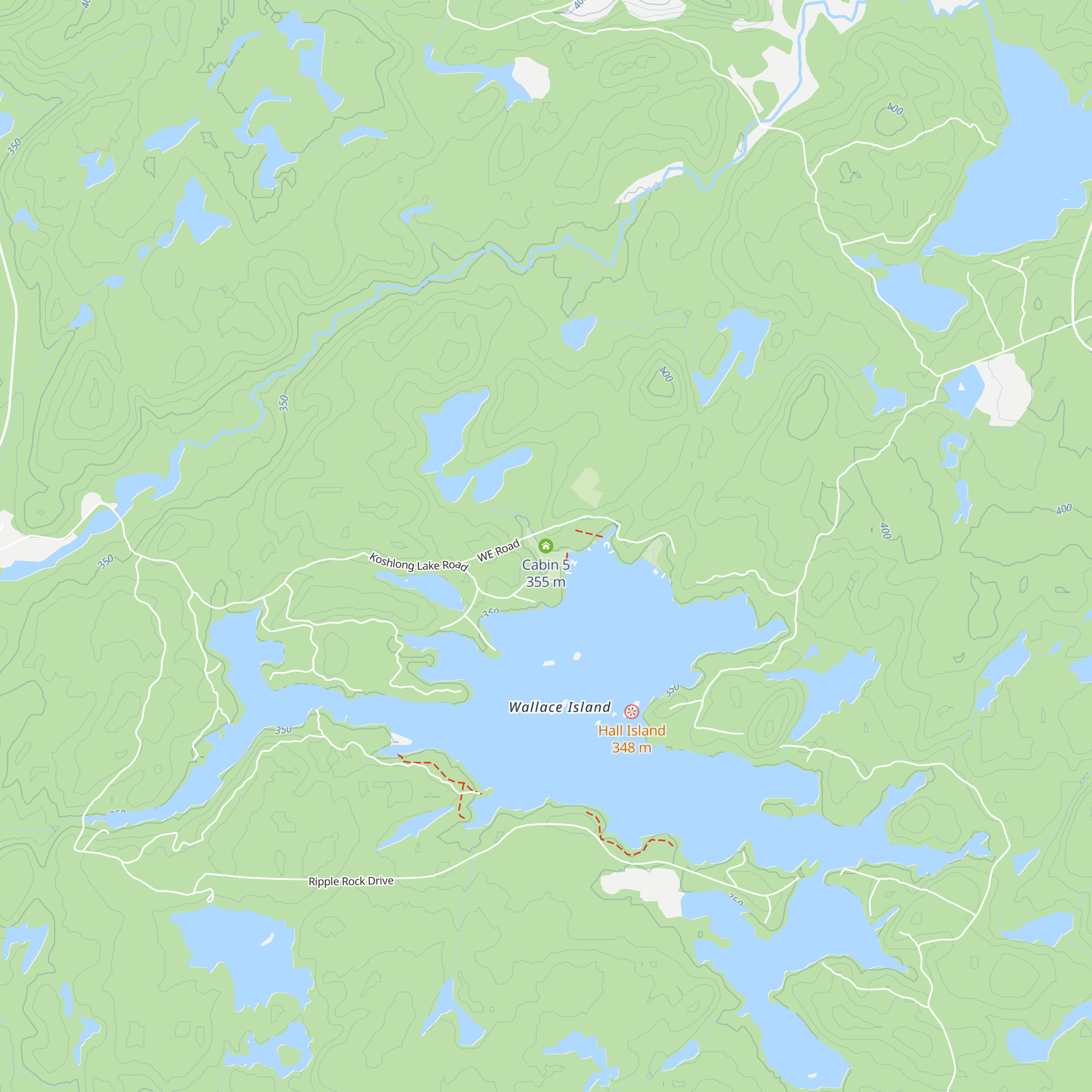 Cabin 5 map