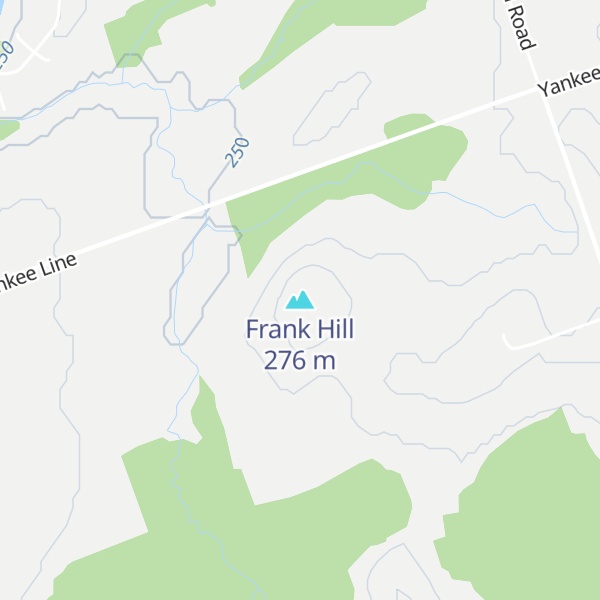 Map of Frank Hill