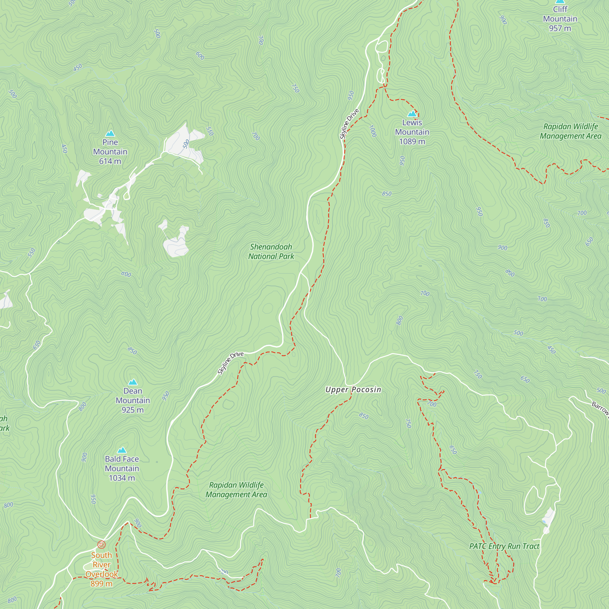 Pocosin Cabin map