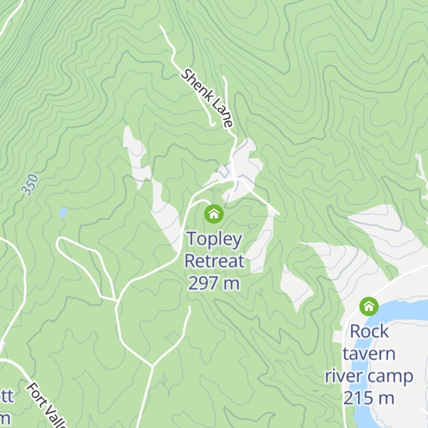 Map of Topley Retreat