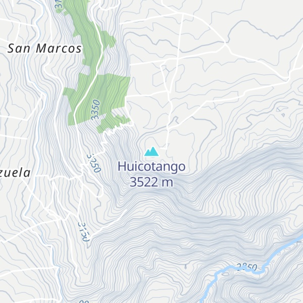 Map of Huicotango