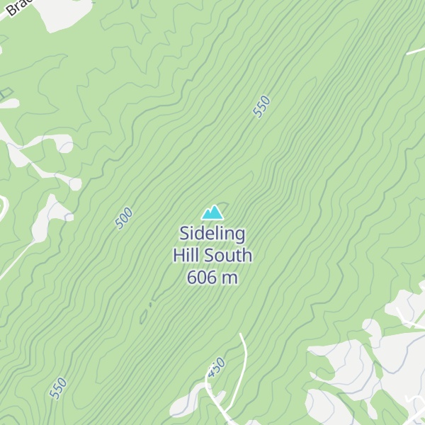 Map of Sideling Hill South