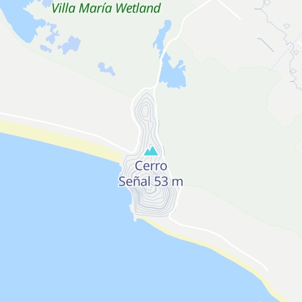 Map of Cerro Señal