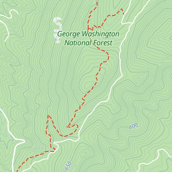 Map of Waonaze Peak