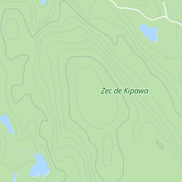 Map of Montagne à René