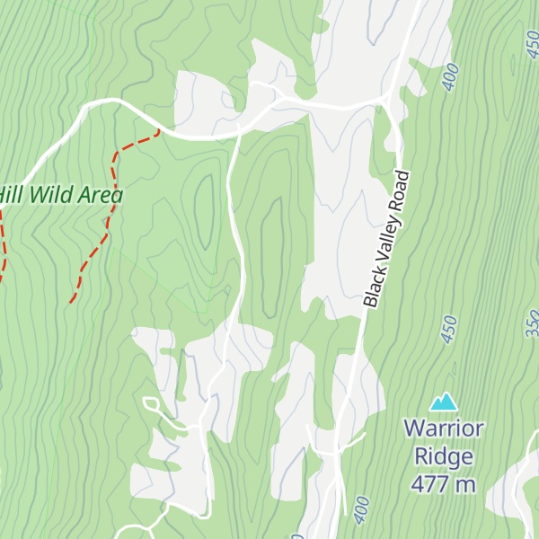 Map of Buck Ridge
