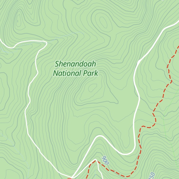 Map of Bald Face Mountain