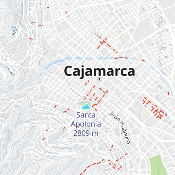 Map of IPerú Tourist Information