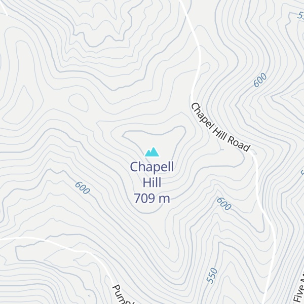 Map of Chapell Hill