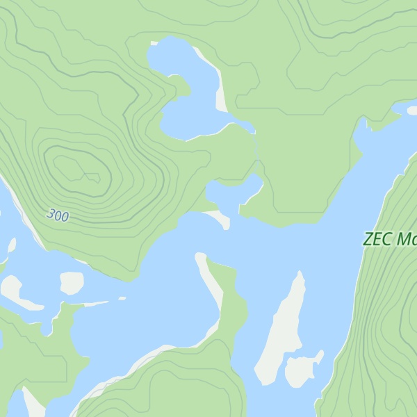 Map of Pointe des Braconniers