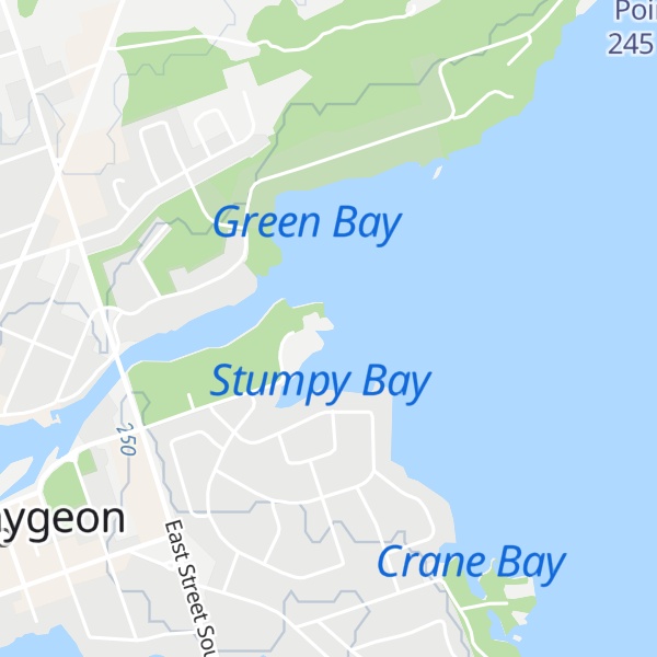 Map of South River Point