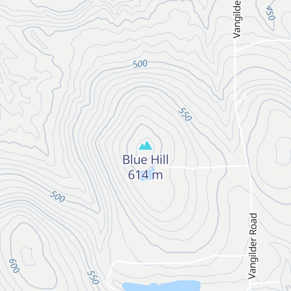 Map of Blue Hill