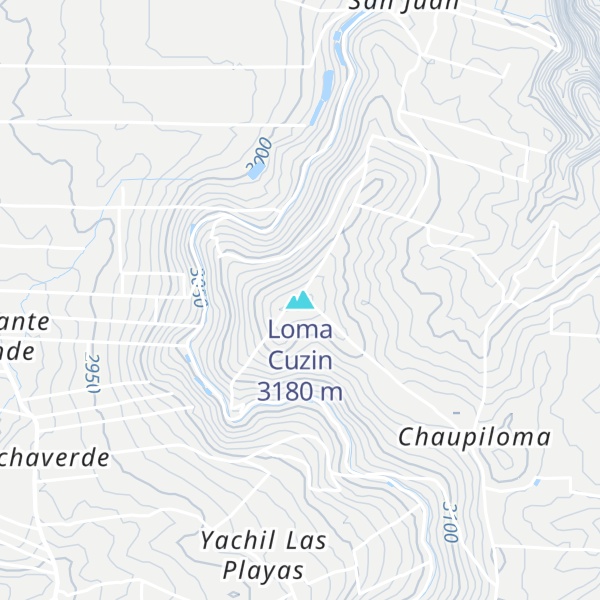 Map of Loma Cuzin