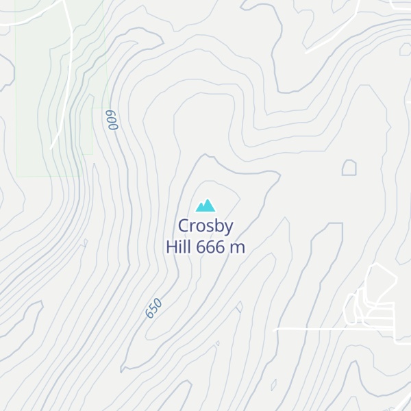 Map of Crosby Hill