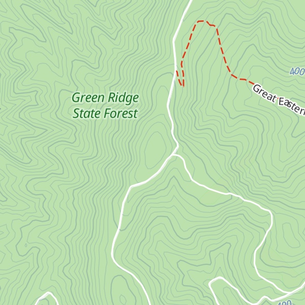 Map of Polish Mountain