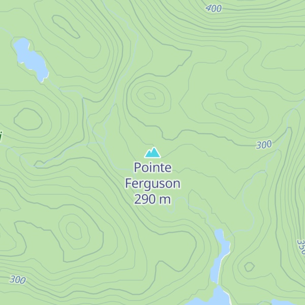 Map of Pointe Ferguson