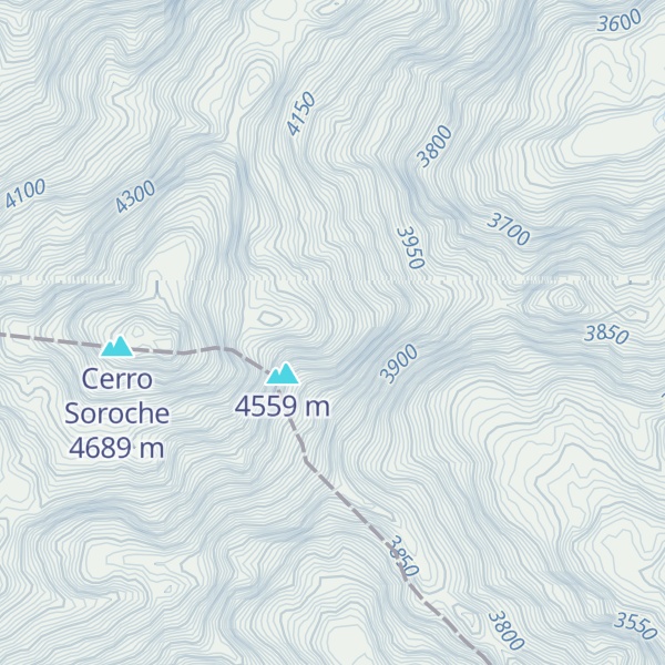 Map of Cerro Ayapunga