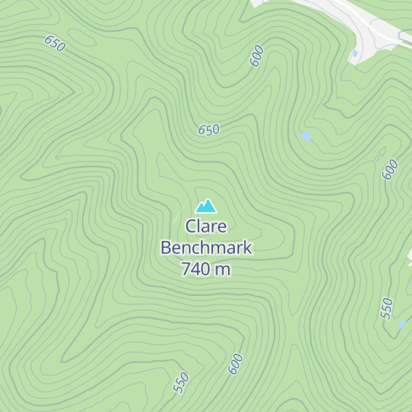 Map of Clare Benchmark