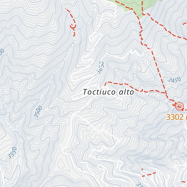 Map of Cabaña San Francisco de Cruz Loma