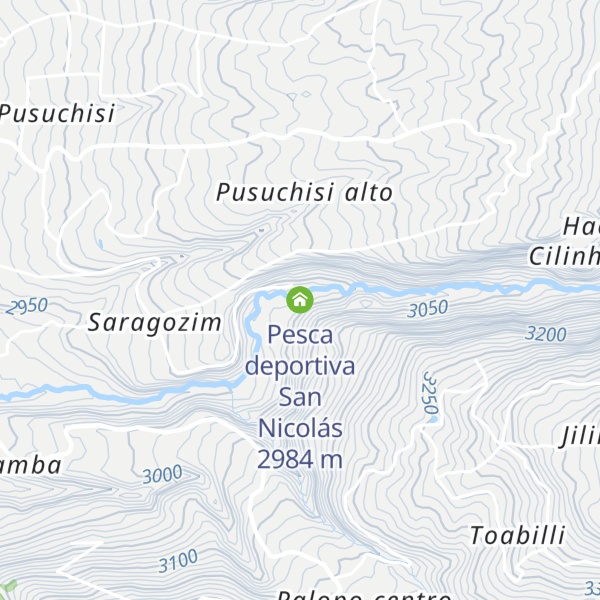 Map of Pesca deportiva San Nicolás