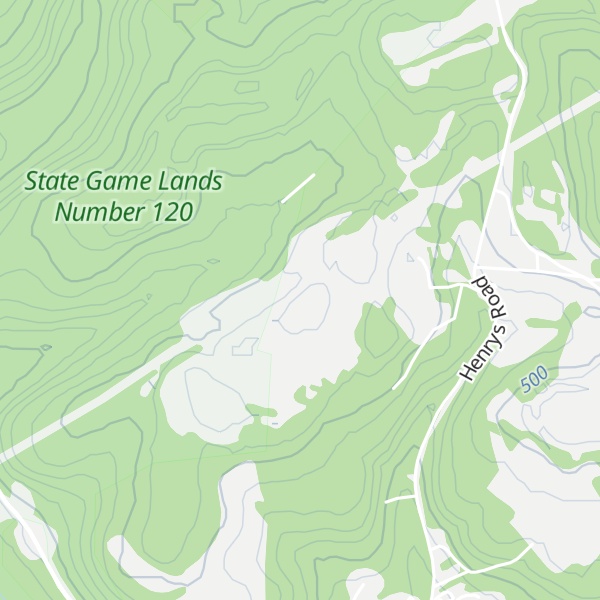 Map of DeWitt Hill