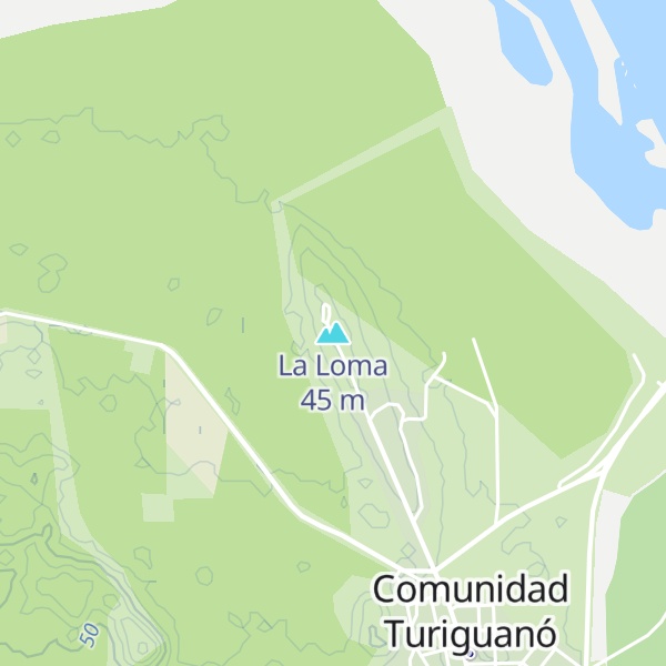 Map of La Loma