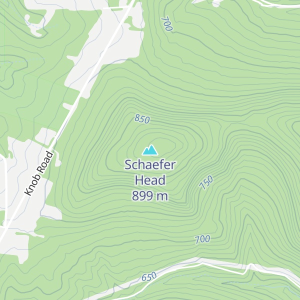 Map of Schaefer Head