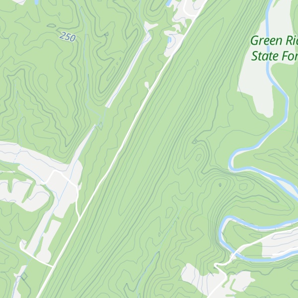 Map of Stratford Ridge