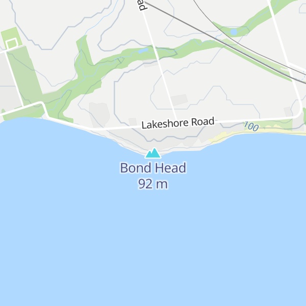 Map of Bond Head