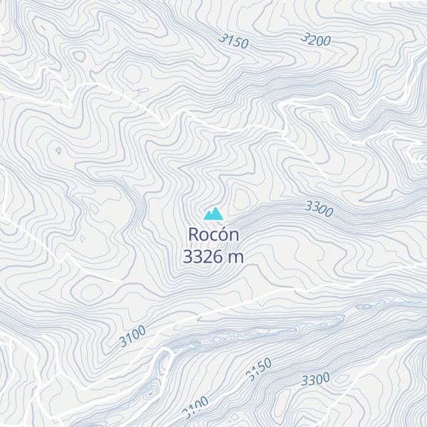 Map of Rocón