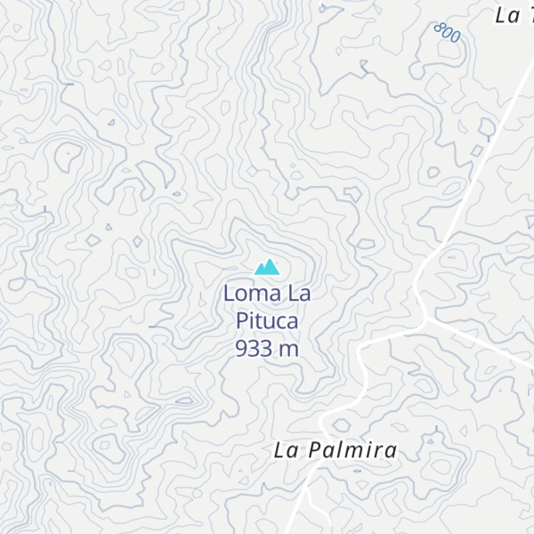Map of Loma La Pituca