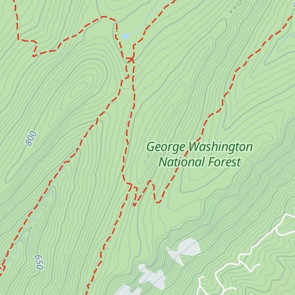 Map of Middle Mountain